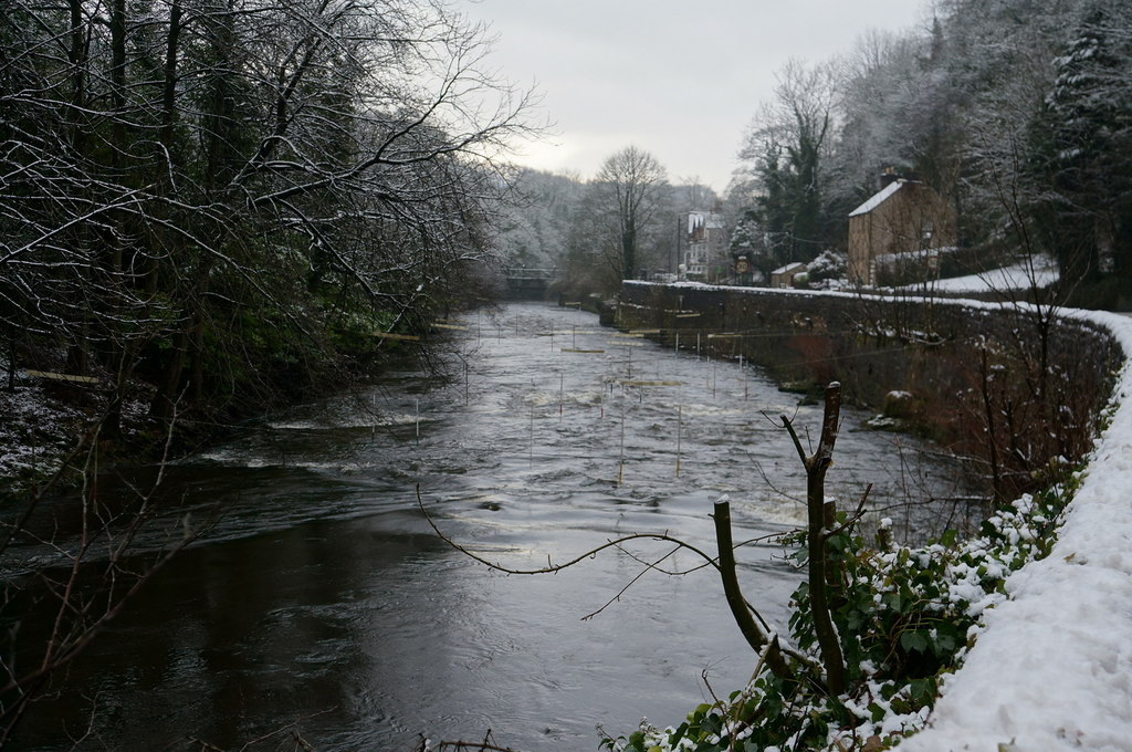 River Derwent At Matlock Bath Ian S Geograph Britain And Ireland