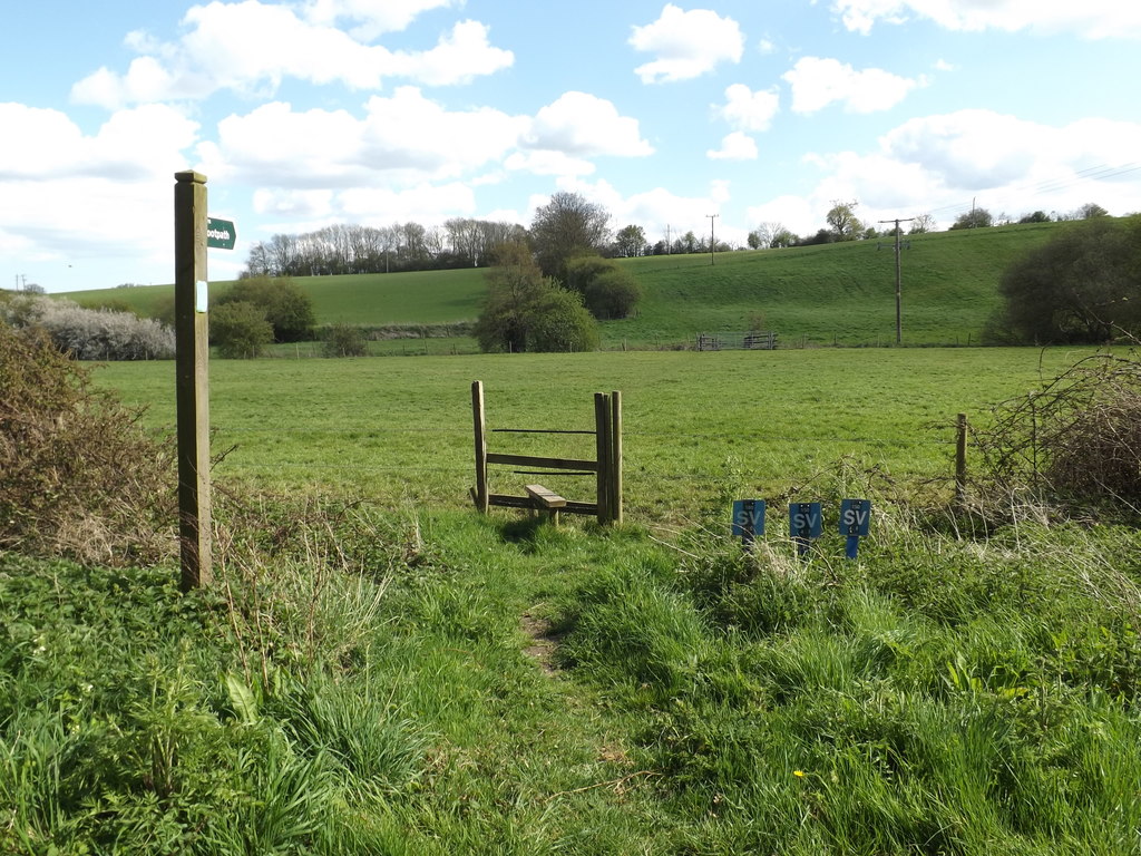 Footpath To The B1117 Laxfield Road Geographer Geograph Britain