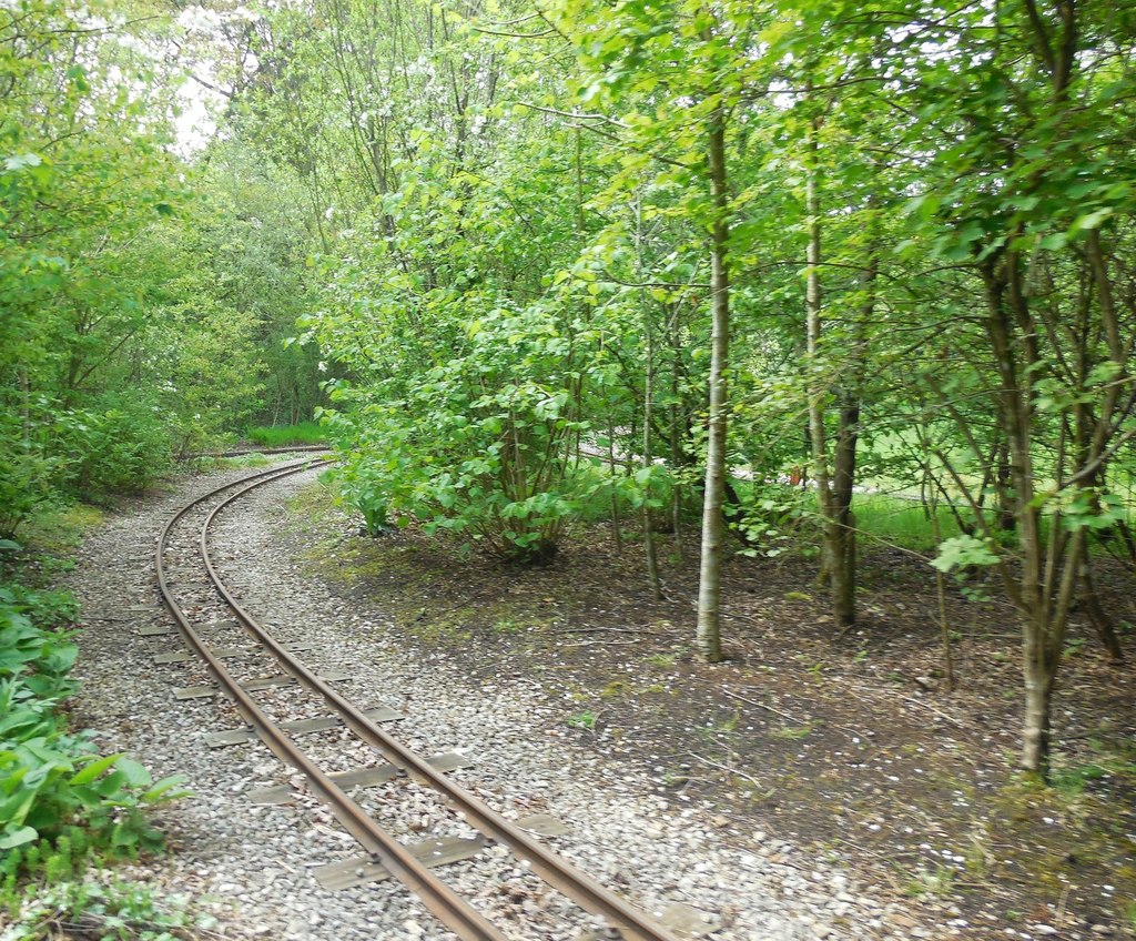 Steam Railway Tracks Exbury Gardens Paul Gillett Geograph Britain