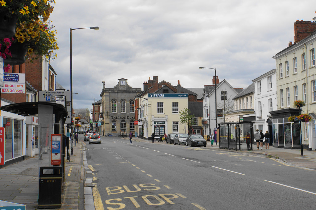 High Street Wellington Bill Boaden Geograph Britain And Ireland