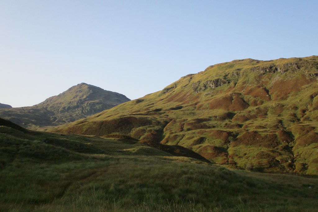 Lumpy Hillsides Above Fionn Ghleann Alan O Dowd Geograph