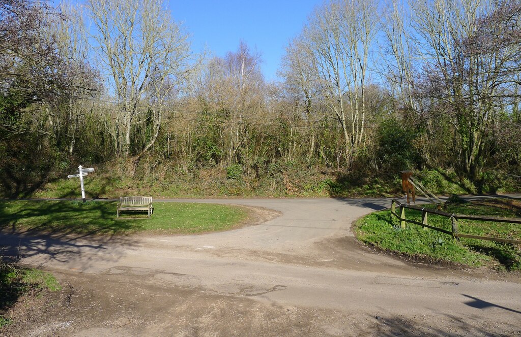 The East Devon Way At Hawkerland Cross Tim Heaton Geograph Britain