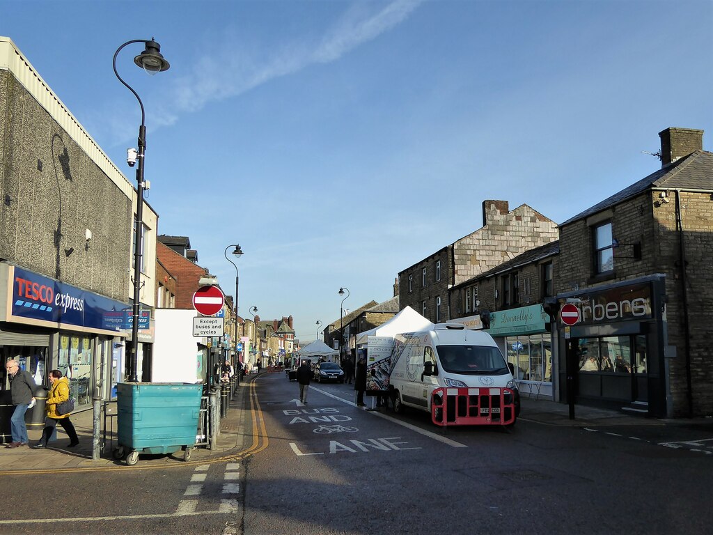 Pop Up Market On Market Street Kevin Waterhouse Geograph Britain