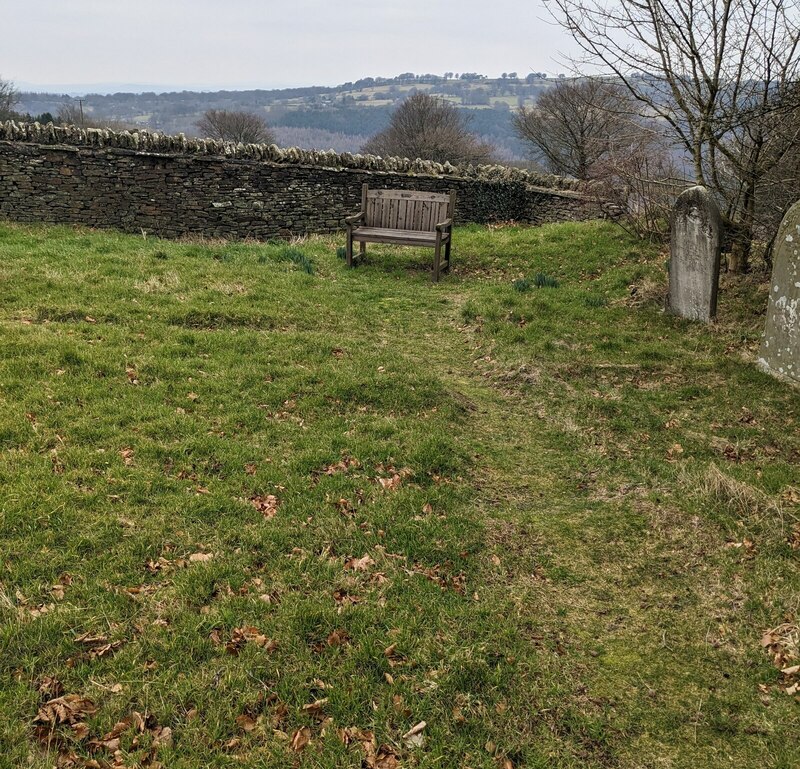 Memorial Bench In St Illtyd S Jaggery Geograph Britain And Ireland