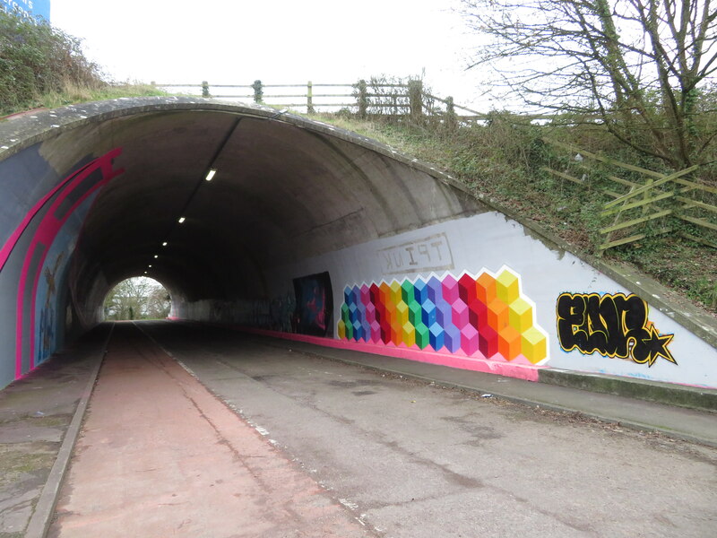 Tunnel Beneath The M48 Near Chepstow Gareth James Geograph Britain