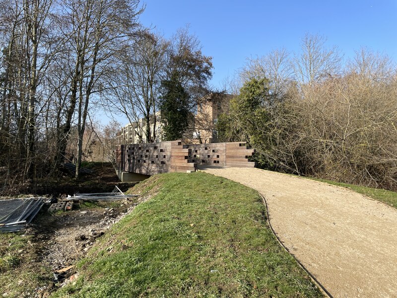 New Footbridge Over Hobson S Brook Fernweh Geograph Britain And