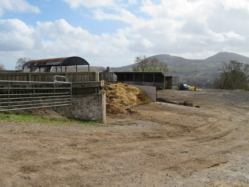 Farmyard At Gattonside Mains M J Richardson Geograph Britain And