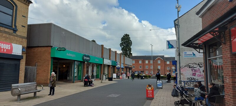 Bell Street Shopping Precinct Wigston Tim Heaton Geograph Britain