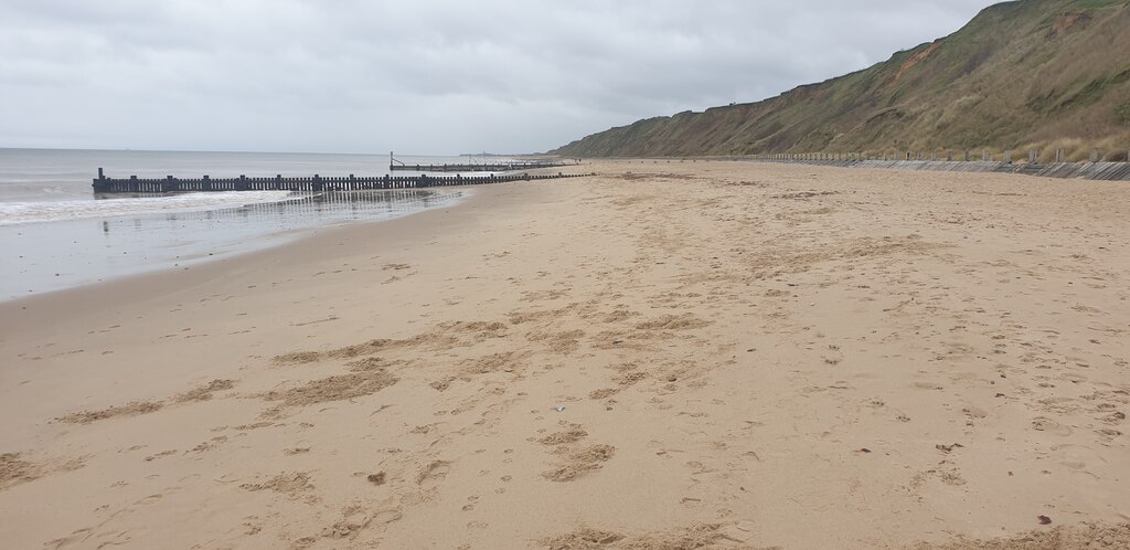 Beach At Mundesley Christine Matthews Geograph Britain And Ireland