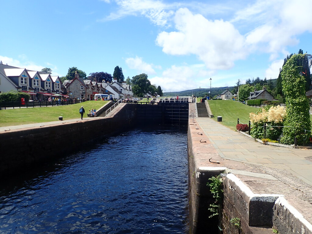 First Last Lock On The Caledonian Canal Eirian Evans Geograph