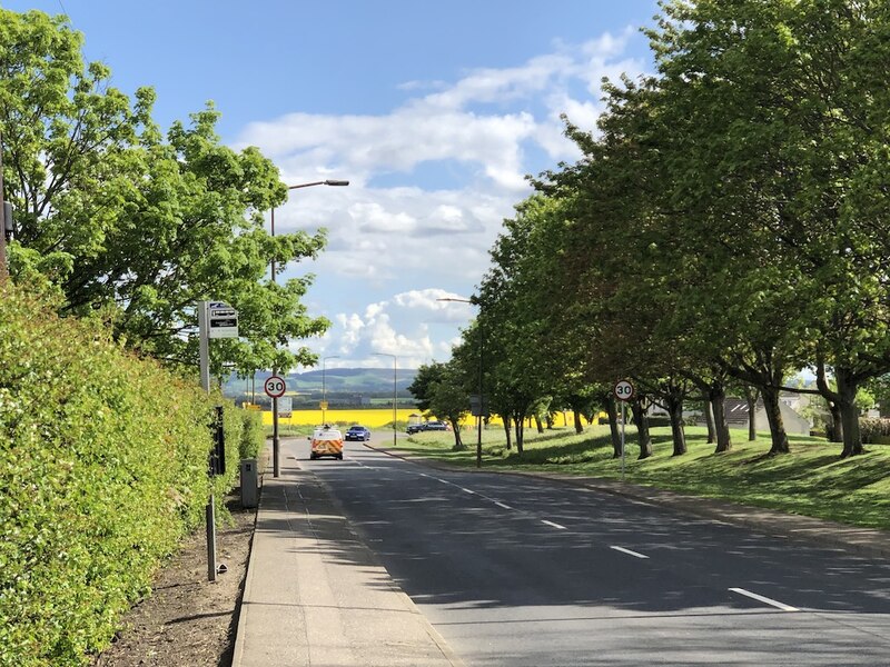 Ormiston Road Tranent Richard Webb Geograph Britain And Ireland