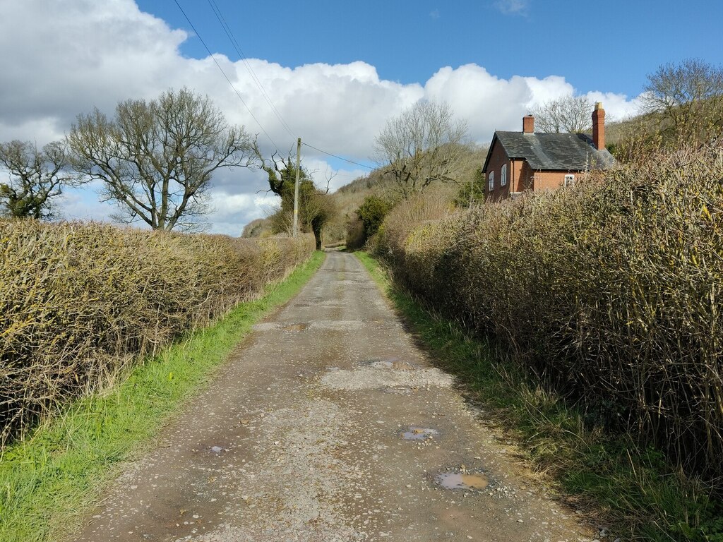 Track And Bridleway At Blakeway Cottage Mat Fascione Geograph