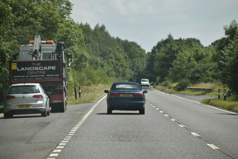 A Passing Layby N Chadwick Geograph Britain And Ireland