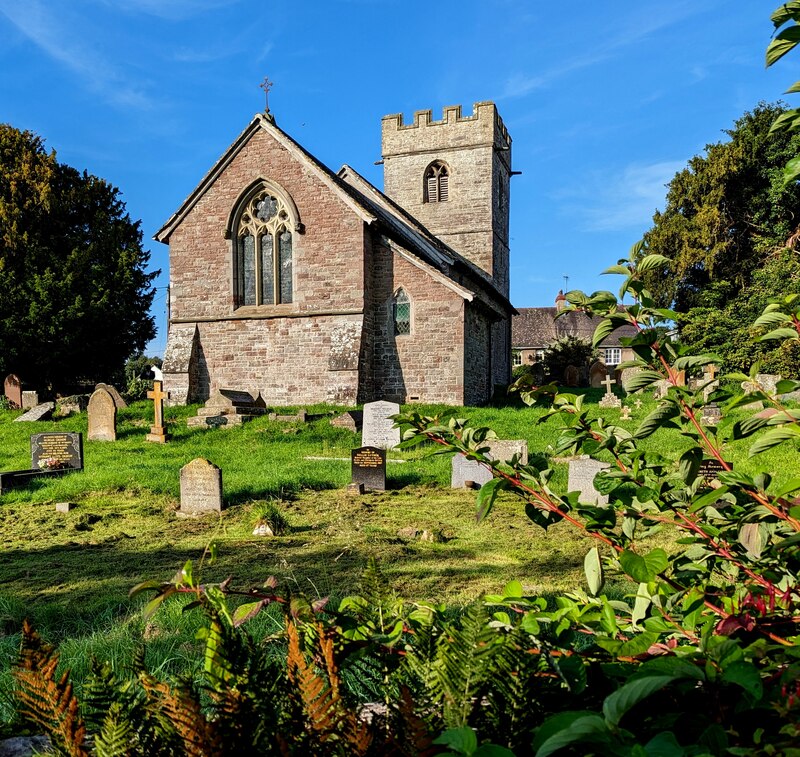 Village Churchyard And Church Jaggery Geograph Britain And Ireland