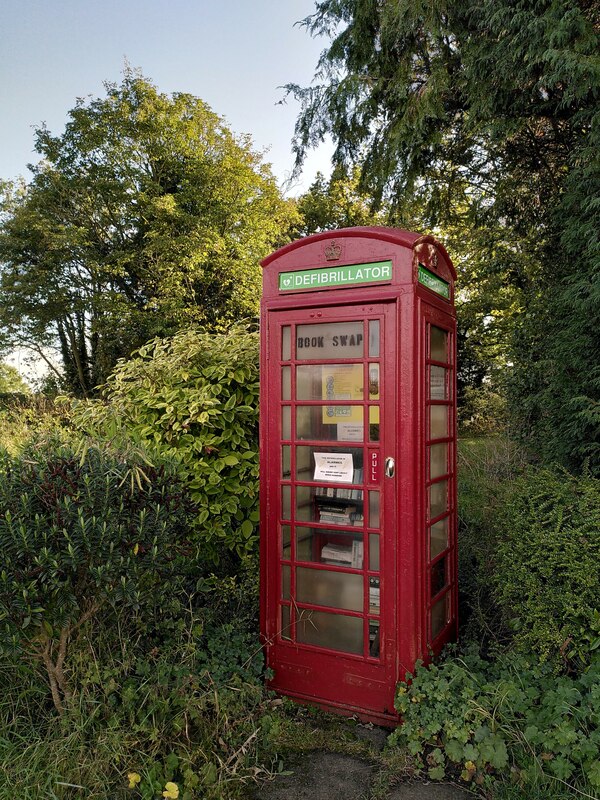 Former Telephone Box Sandy Lane A J Paxton Geograph Britain