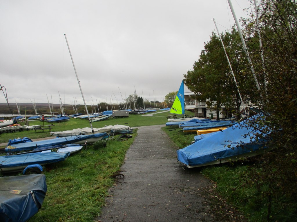 Dinghies Stored In Front Of Sailing Martin Dawes Geograph