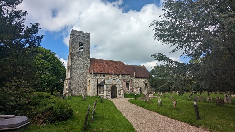 Church Of St Mary Huntingfield Sandy Gerrard Geograph Britain