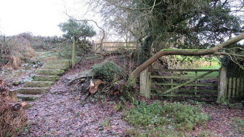 Footpath Junction At Old Railway Rob Bainbridge Geograph Britain