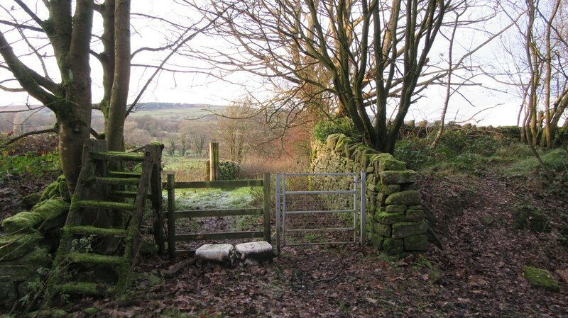 Footpath Junction At Old Railway Rob Bainbridge Geograph Britain