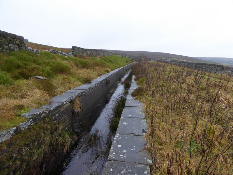 Thornton Moor Reservoir Conduit Kevin Waterhouse Geograph Britain