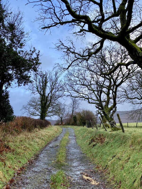 Farm Track Towards Pen Y Rhiw Alan Hughes Geograph Britain And Ireland