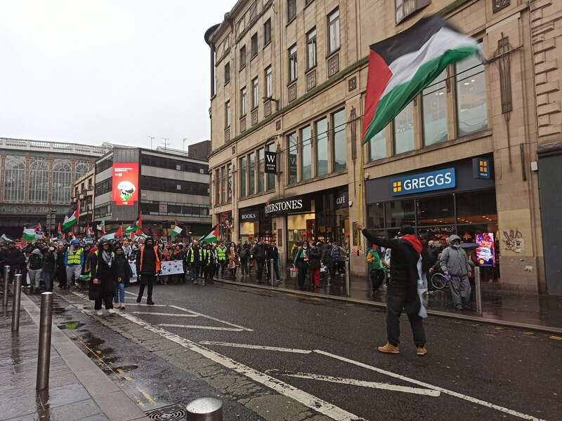 Pro Palestine Protest Glasgow Thomas Nugent Geograph Britain And