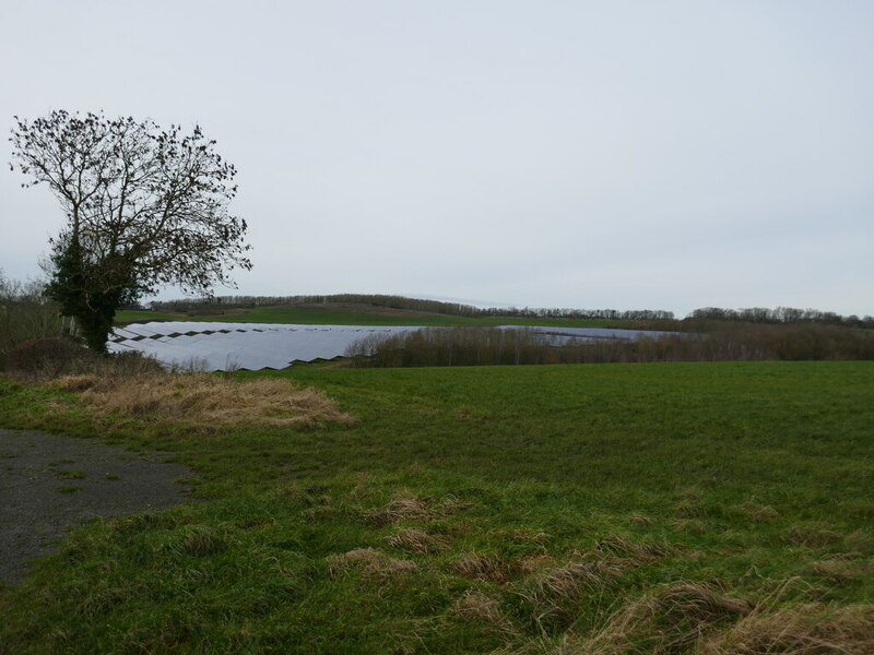 Grass Field And Solar Farm Near Welby Jonathan Thacker Geograph