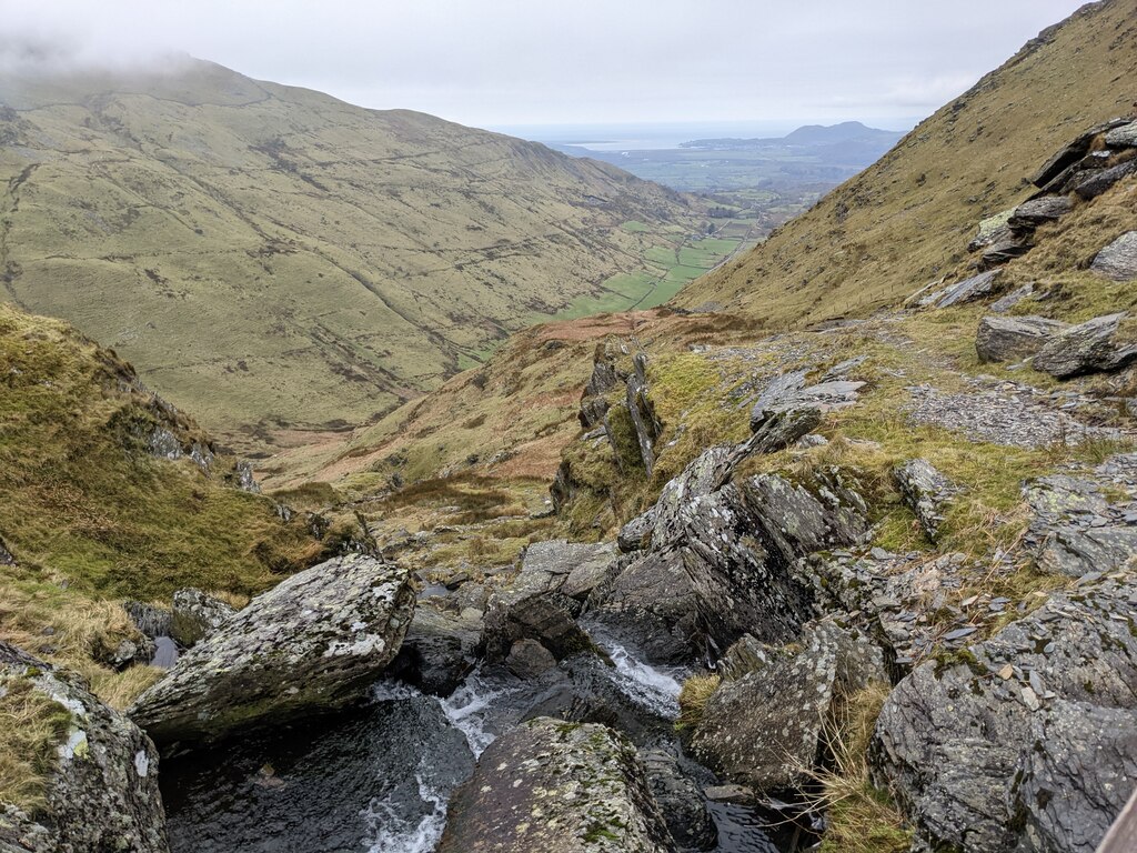 The Stream Out Of Llyn Cwm Y Foel David Medcalf Geograph Britain