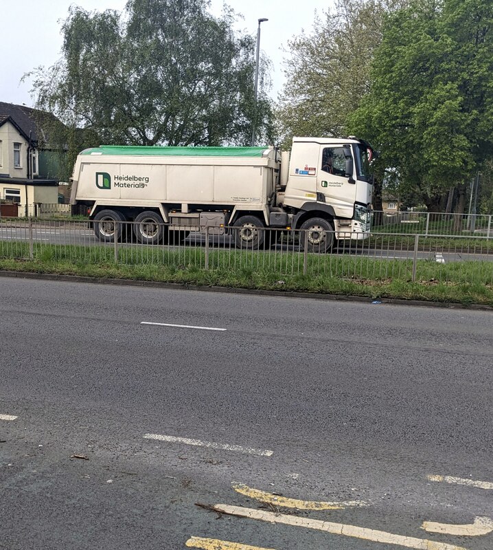 Heidelberg Materials Lorry Malpas Jaggery Geograph Britain