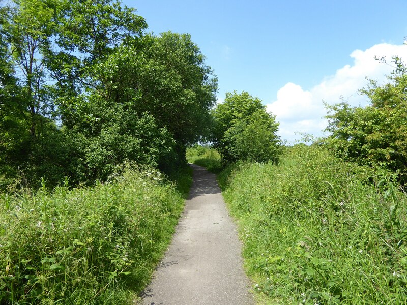 Well Used And Surfaced Path Kevin Waterhouse Geograph Britain And