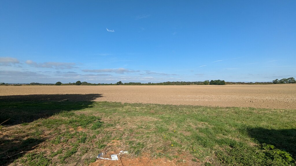 Arable Field At Park Closes Sandy Gerrard Geograph Britain And Ireland