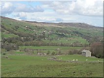 SD9796 : Crackpot: view down Swaledale by Chris Downer