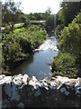 Afon Crigyll below Pont Factory Cymunod