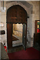 Humility door in St Botolph & St John the Baptist, Croxton Kerrial