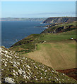 A succession of landmarks, east from Mwnt