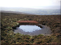 SD5750 : Pool near Greave Clough Head by Peter Bond