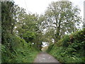 Road to Cilrhiw House