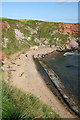 The beach at Eyemouth