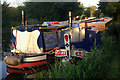 Hotel boats at Maesbury