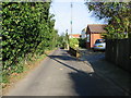 View along Valley Road, Lydden