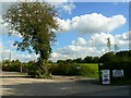 Entrance to Lains Farm, Quarley