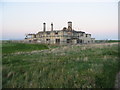 All that remains of the former clubhouse at Prince