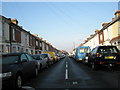 Looking westwards along Pretoria Road