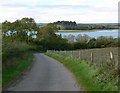 The road to Lyndon Hill Visitor Centre