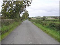 C2813 : Road at Castlebaugh by Kenneth  Allen