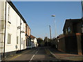 Looking northwards up Alma Terrace