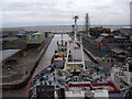 Leaving Immingham Docks