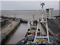 Leaving Immingham Docks