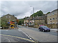 Burnley Road at the junction with Station Road