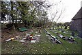 St Alphege church, Seasalter, Kent - Churchyard